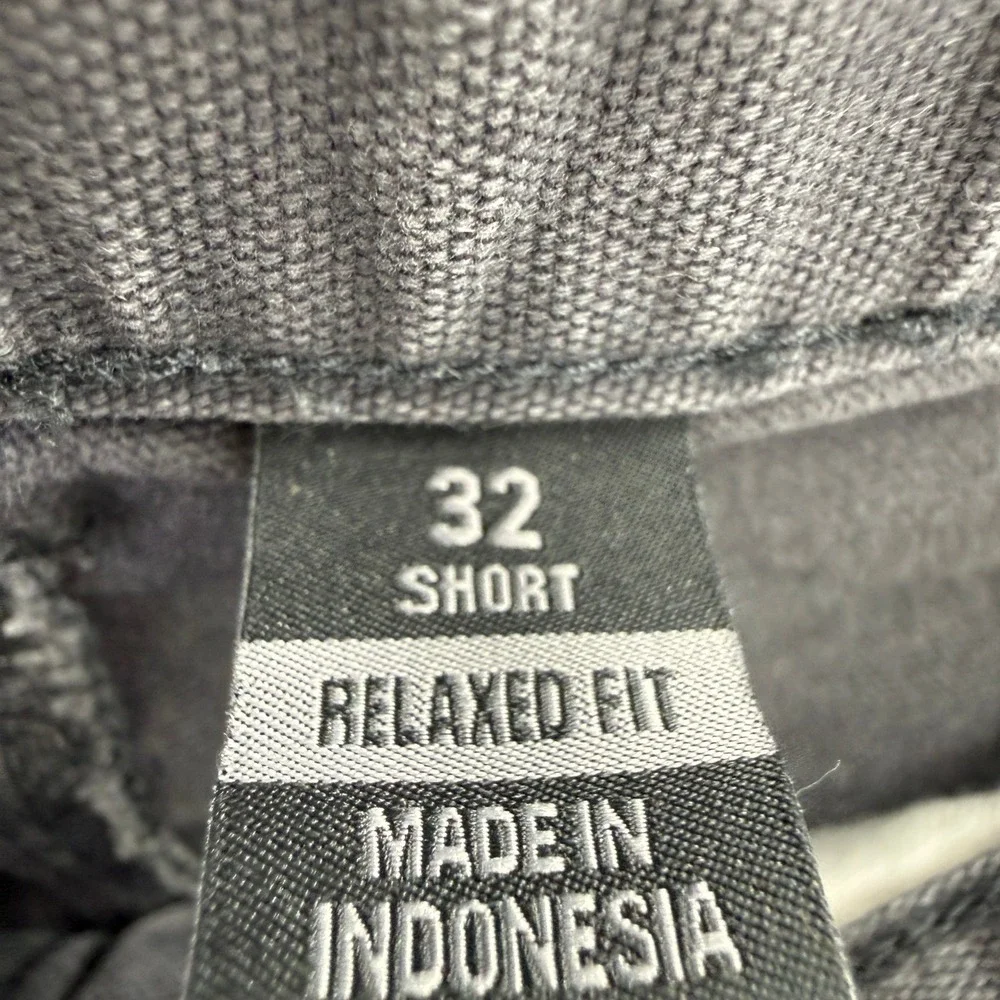 Carhartt Relaxed Tapered Rigby Pants 32‎ Short Gray Utility Work Rugged Indie